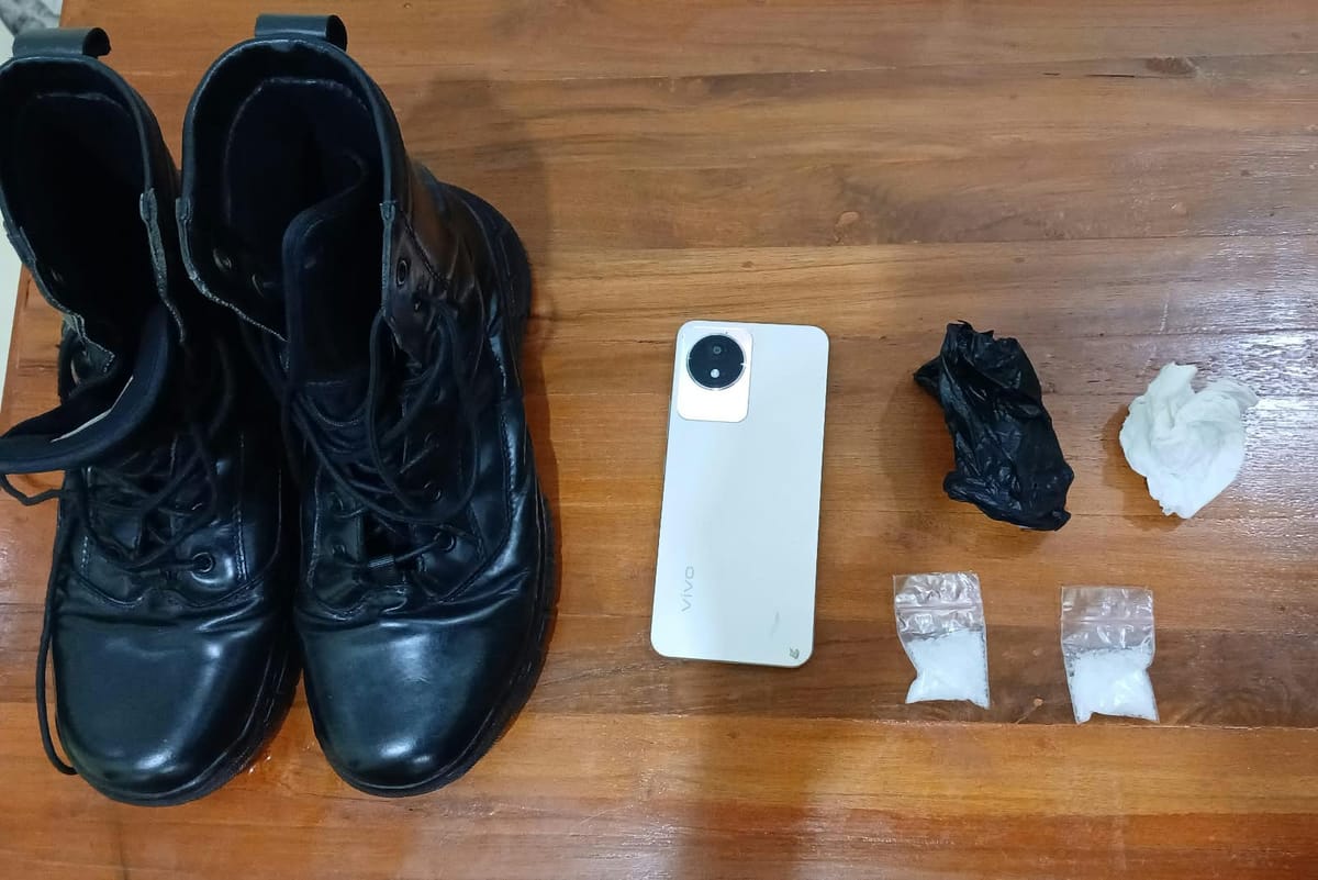 Tiba di Pelabuhan Tanjung Emas, Dua Pria Bawa 10,63 Gram Sabu Diamankan Polisi