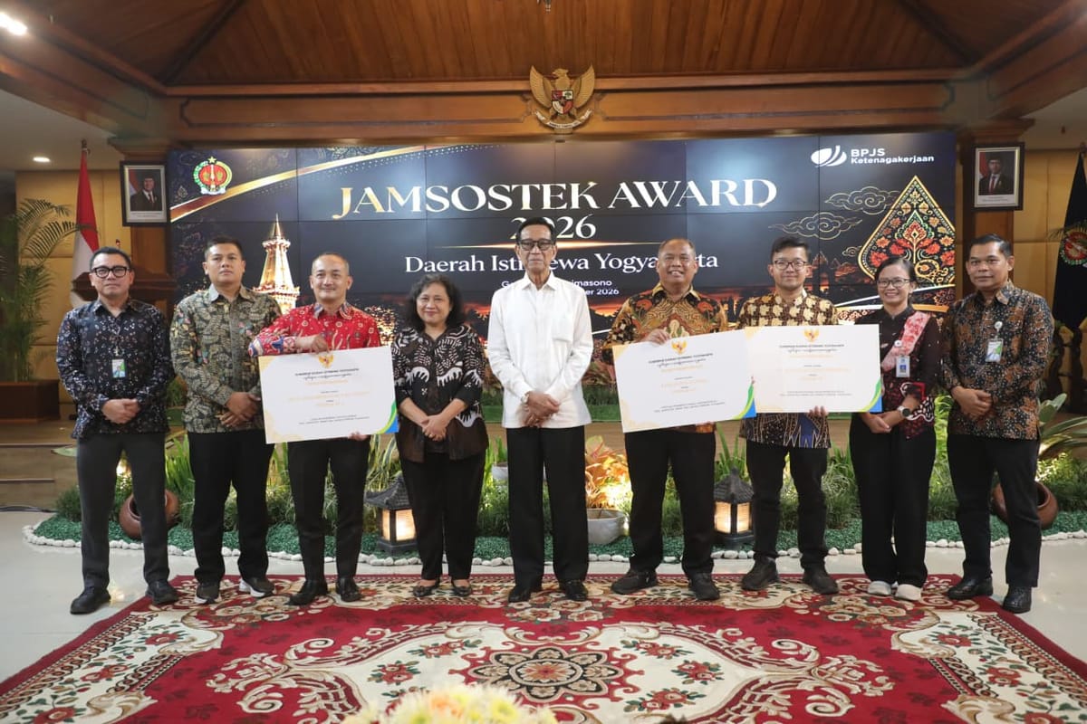 Sleman Borong 4 Gelar Prestasi Pada Jamsostek Award 2026.