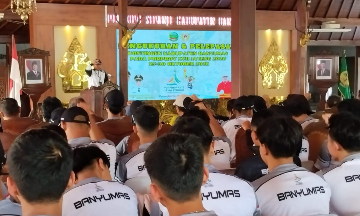 Banyumas Bidik Lima Besar Porprov Jateng 2026, Targetkan 56 Emas