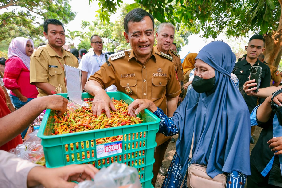 Harga Cabai Melonjak, Pasar Murah Jateng Bantu Pedagang Tekan Biaya Usaha