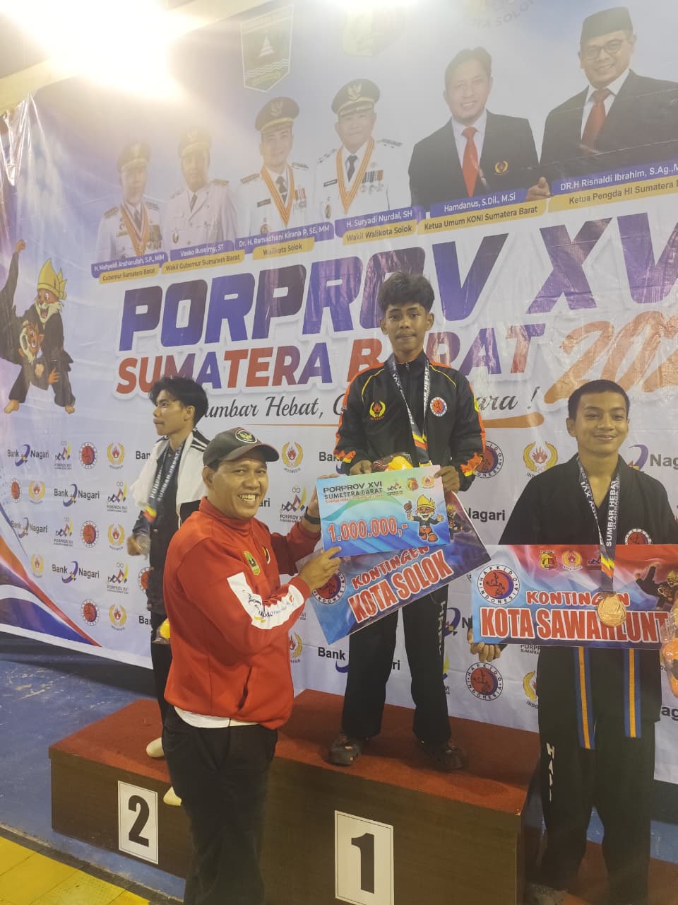 Tuan Rumah Kota Solok Sabet 6 Emas Cabor Hapkido Porprov XVI Sumbar