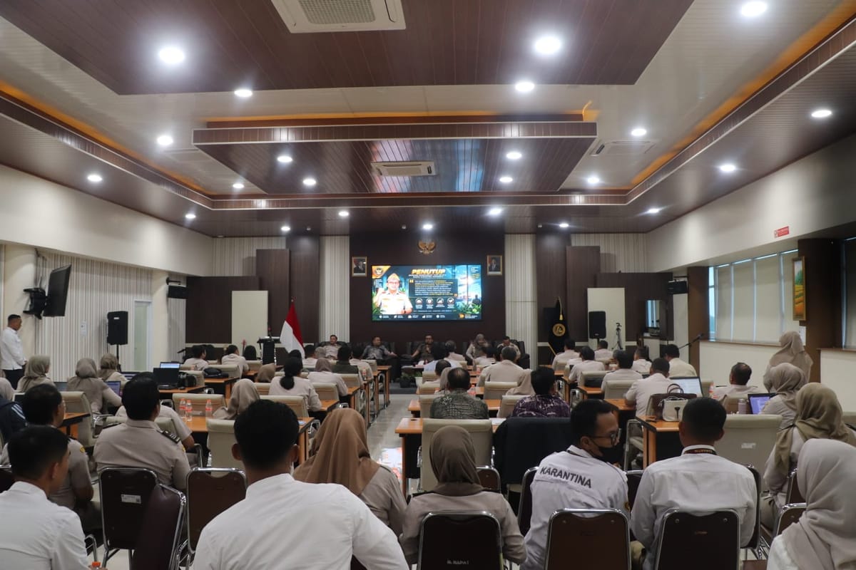 Barantin Perkuat Pengawasan Berbasis Risiko, Karding Dorong Deteksi Dini