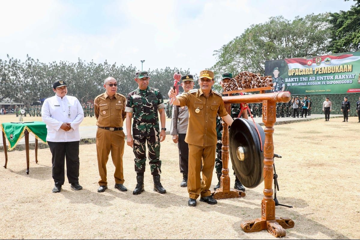 Bakti TNI di Banyumas-Kebumen, 150 Rumah Tak Layak Huni Direhabilitasi