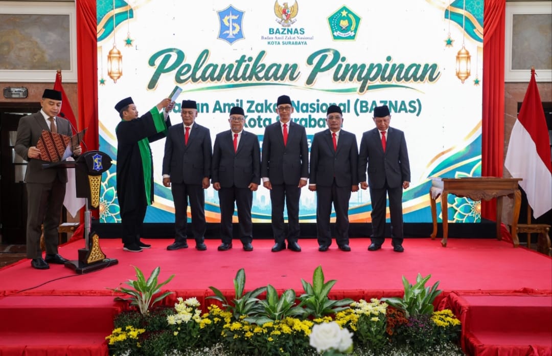 Wali Kota Eri Minta Baznas Surabaya Prioritaskan Warga Miskin Ekstrem