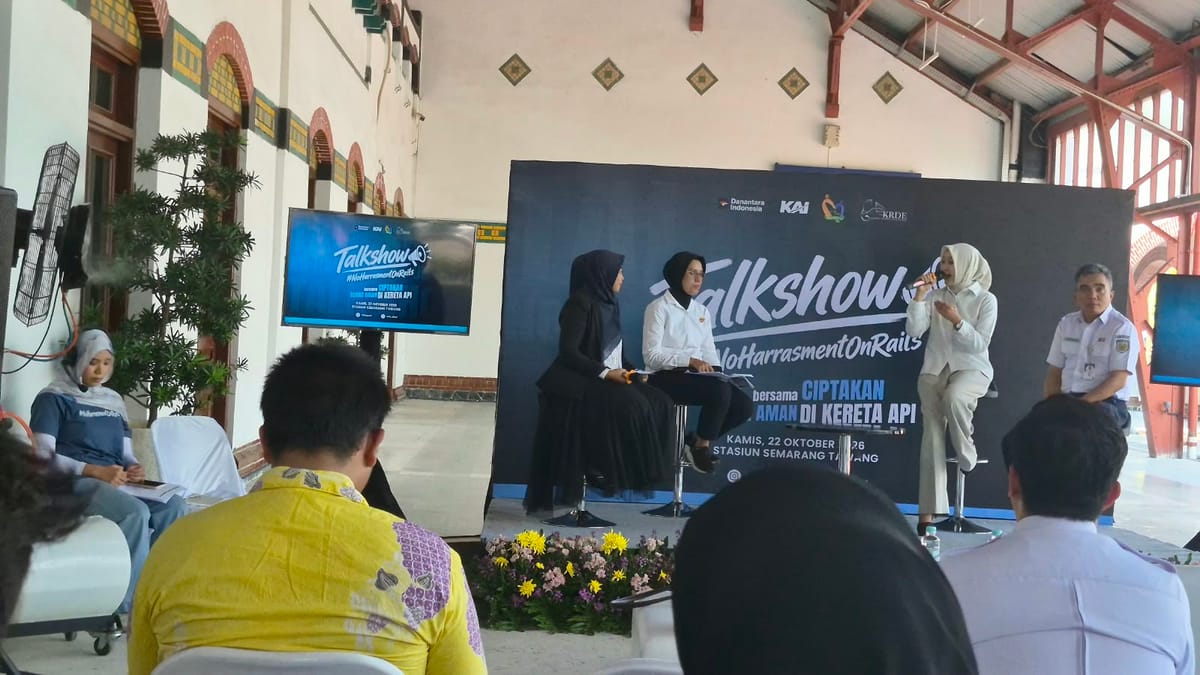 KAI Daop 4 Perkuat Pencegahan Pelecehan Seksual di Kereta