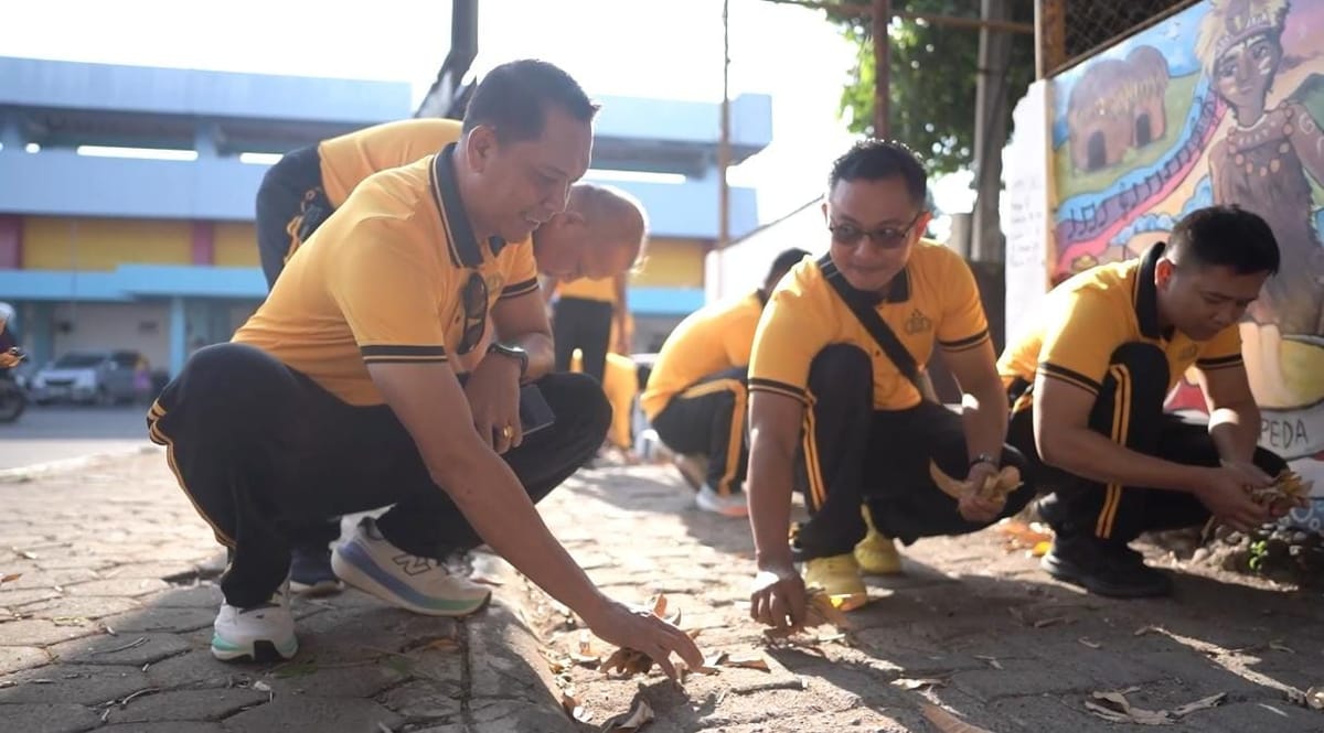 Green Policing di GOR Satria, Polresta Banyumas Ajak Warga Peduli Kebersihan Lingkungan