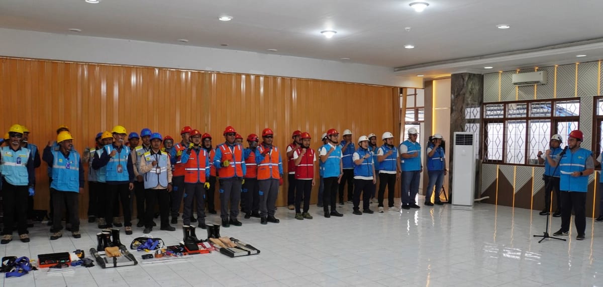 PLN Magelang Perkuat Budaya K3, Targetkan Zero Accident dalam Pekerjaan Lapangan