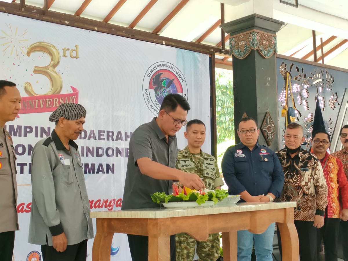 HUT ke-3 IWOI Sleman, Jurnalis Didorong Sajikan Berita Faktual dan Tangkal Hoaks