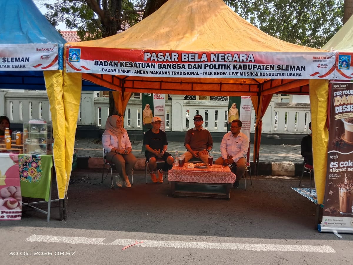 Semangat Sumpah Pemuda, Generasi Muda Sleman Diajak Wujudkan Aksi Nyata Bela Negara