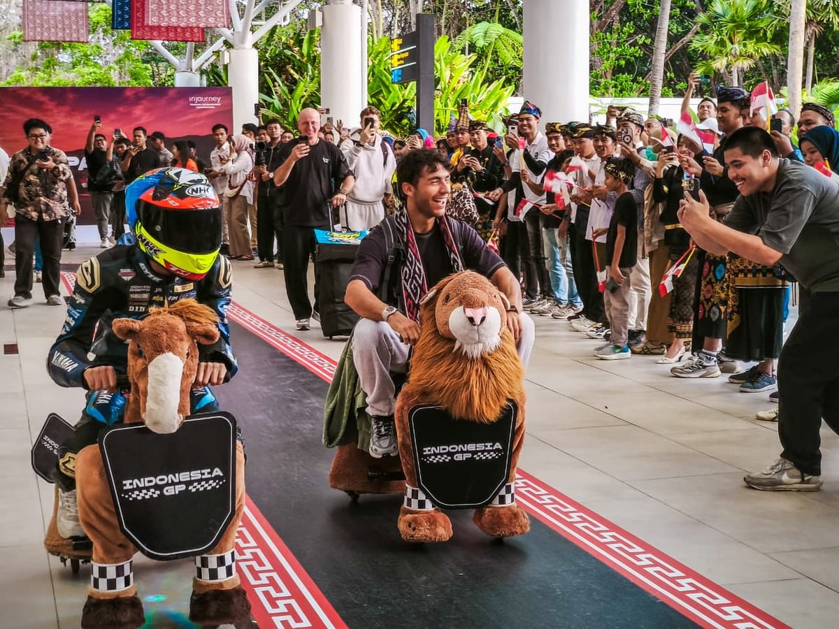 Bintang MotoGP Mulai Tiba di Lombok dari Motegi ke Mandalika