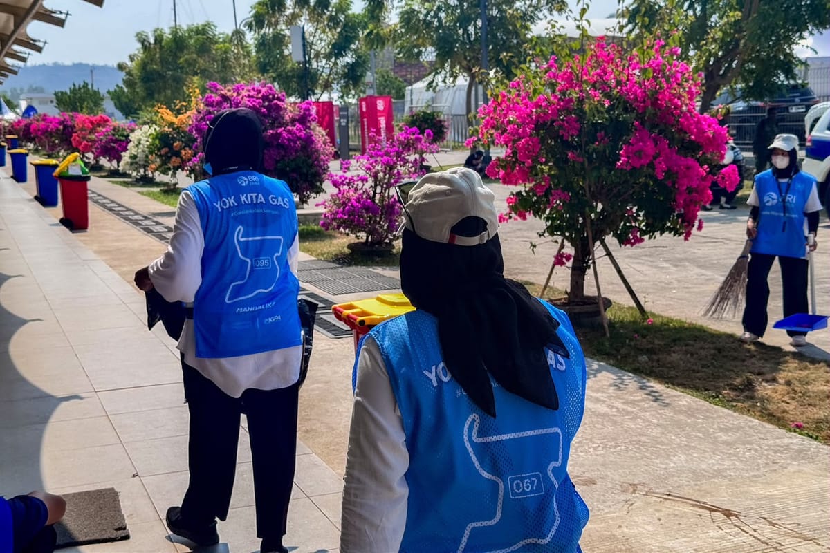 Semangat Volunteer Lokal, Garda Kebersihan MotoGP Mandalika
