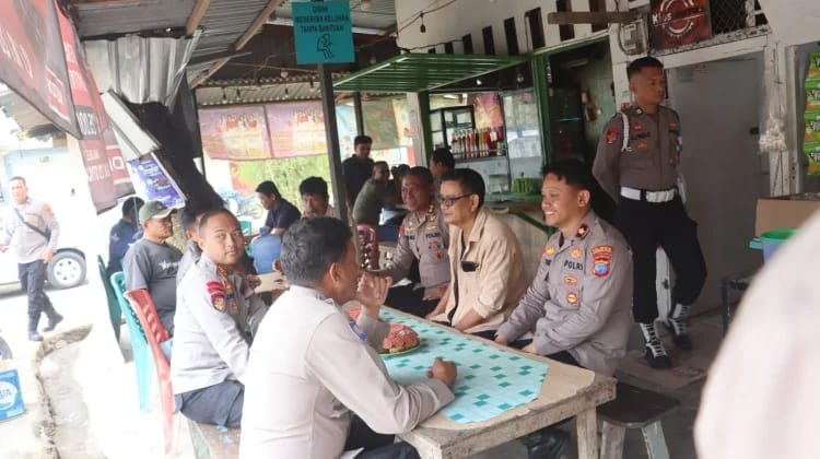 Polresta Sorong Kota Ngopi Bareng Guna Serap Aspirasi Warga