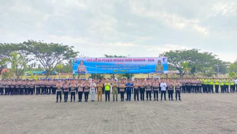 Operasi Patuh Mansinam 2026 Menyasar Potensi Gangguan Kamtibmas & Tertib Lalu Lintas