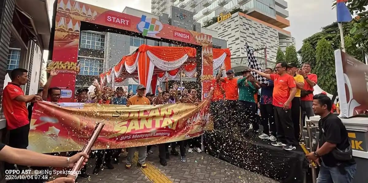 Lepas Jalan Santai BPS, Ganjar Jationo: Kredibilitas Data BPS Menjadi Kompas Navigasi Pembangunan Daerah