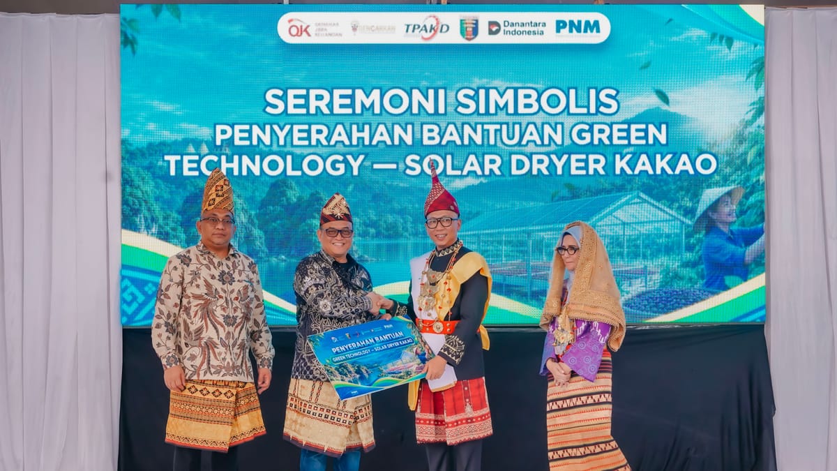 Bantuan Solar Dryer,  Langkah Awal Dalam Meningkatkan Nilai Tambah Komoditas Kakao di Lampung