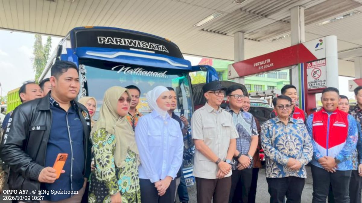 Pantau Dua SPBU di Lampung, Putri Zulhas Minta Pemeriksaan QR Code  Harus Dievaluasi
