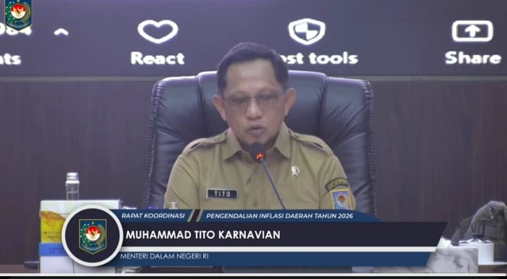 Pemerintah Daerah Harus Bekerja Keras Untuk  Kendalikan Angka Inflasi Yang Melampaui Threshold Tertinggi