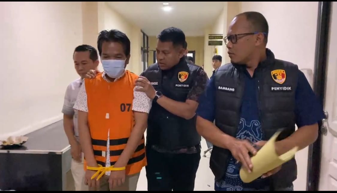 Satreskrim Polres Lamsel Tetapkan Kades Pematang Baru,Tersangka Korupsi APBDes