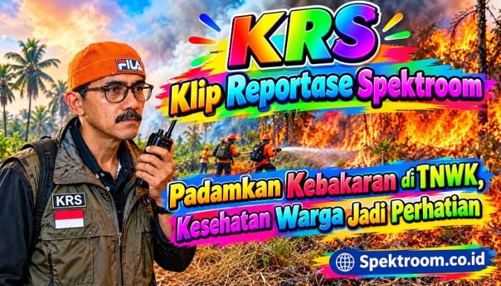 Padamkan Kebakaran di TNWK, Kesehatan Warga Jadi Perhatian