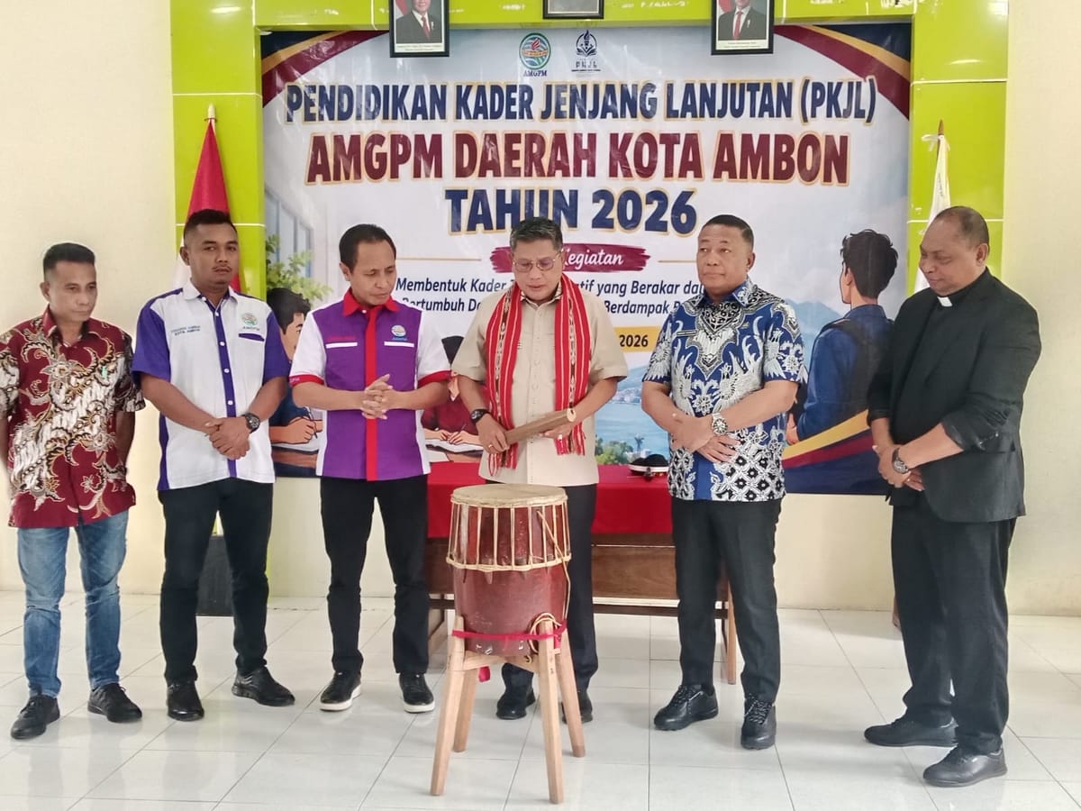Walikota Ambon Dorong AMPG Cetak Pemimpin Muda yang Transformatif