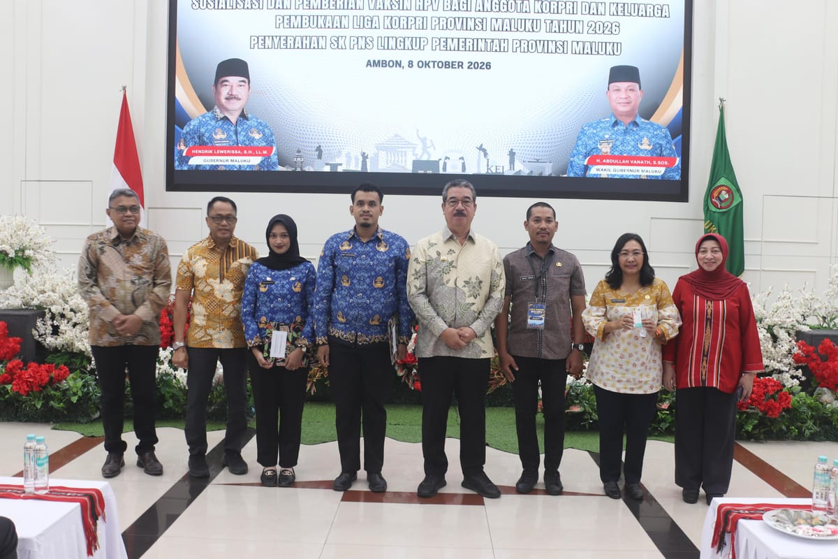 Gubernur  Maluku Dorong ASN Sehat dan Profesional, Pelayanan Publik Harus Makin Kuat