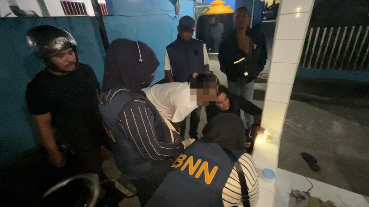 Operasi Gabungan Polda Maluku-BNN Sasar Dua Desa di Ambon, Tiga Orang Diamankan