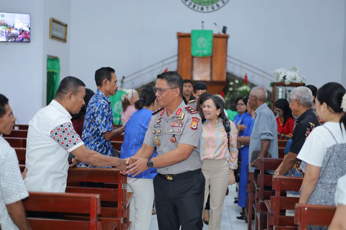 Minggu Kasih: Kapolda Maluku Ajak Masyarakat Jaga Kedamaian, Jangan Mudah Terprovokasi Informasi yang Belum Teruji