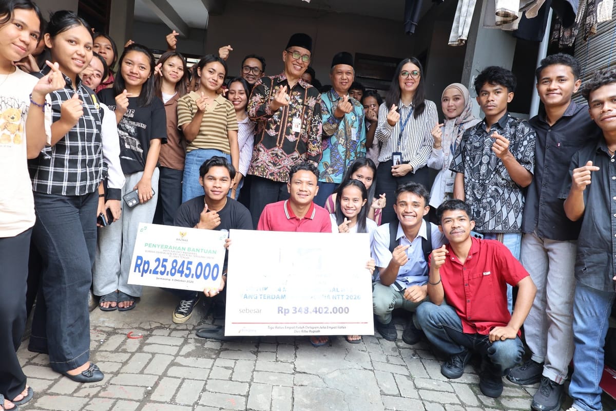 Mahasiswa asal NTT yang Keluarganya Terdampak Gempa Memperoleh Bantuan Bea Indekos dari Pemprov Jateng
