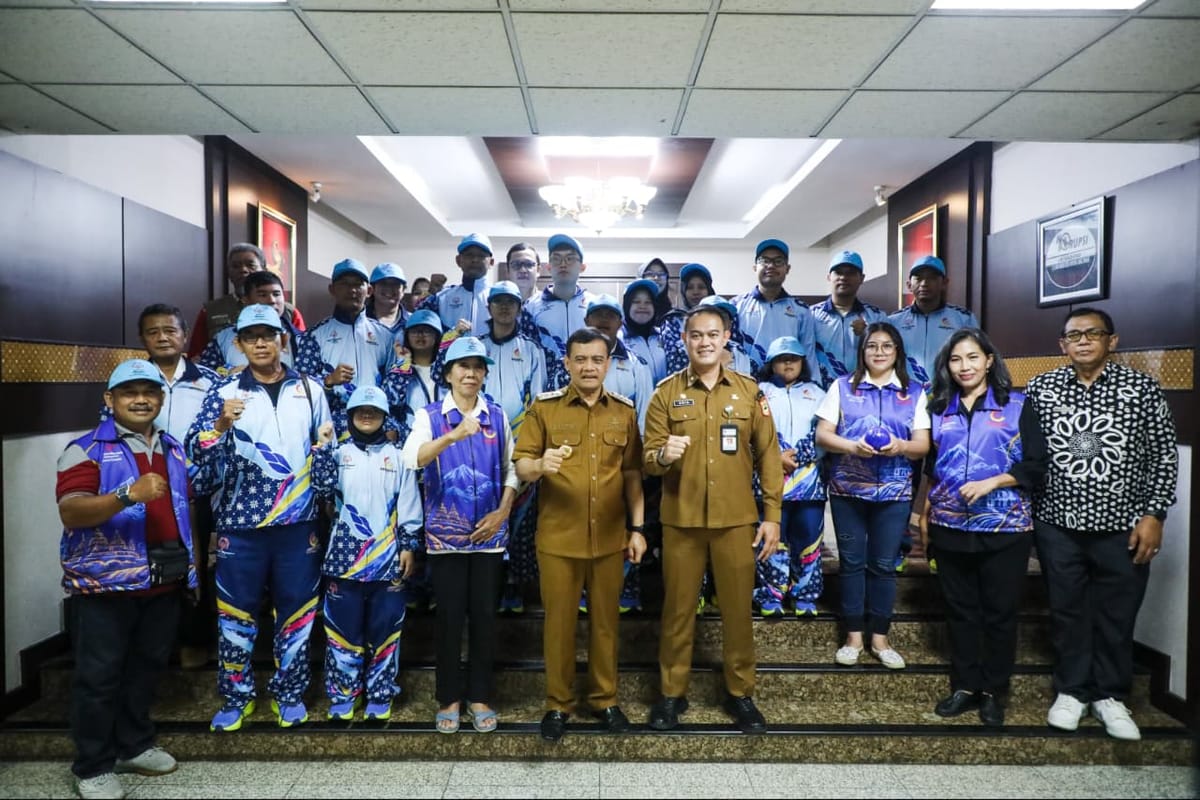 Sepuluh Atlet Jawa Tengah Mengikuti  Pekan Special Olympik Nasional