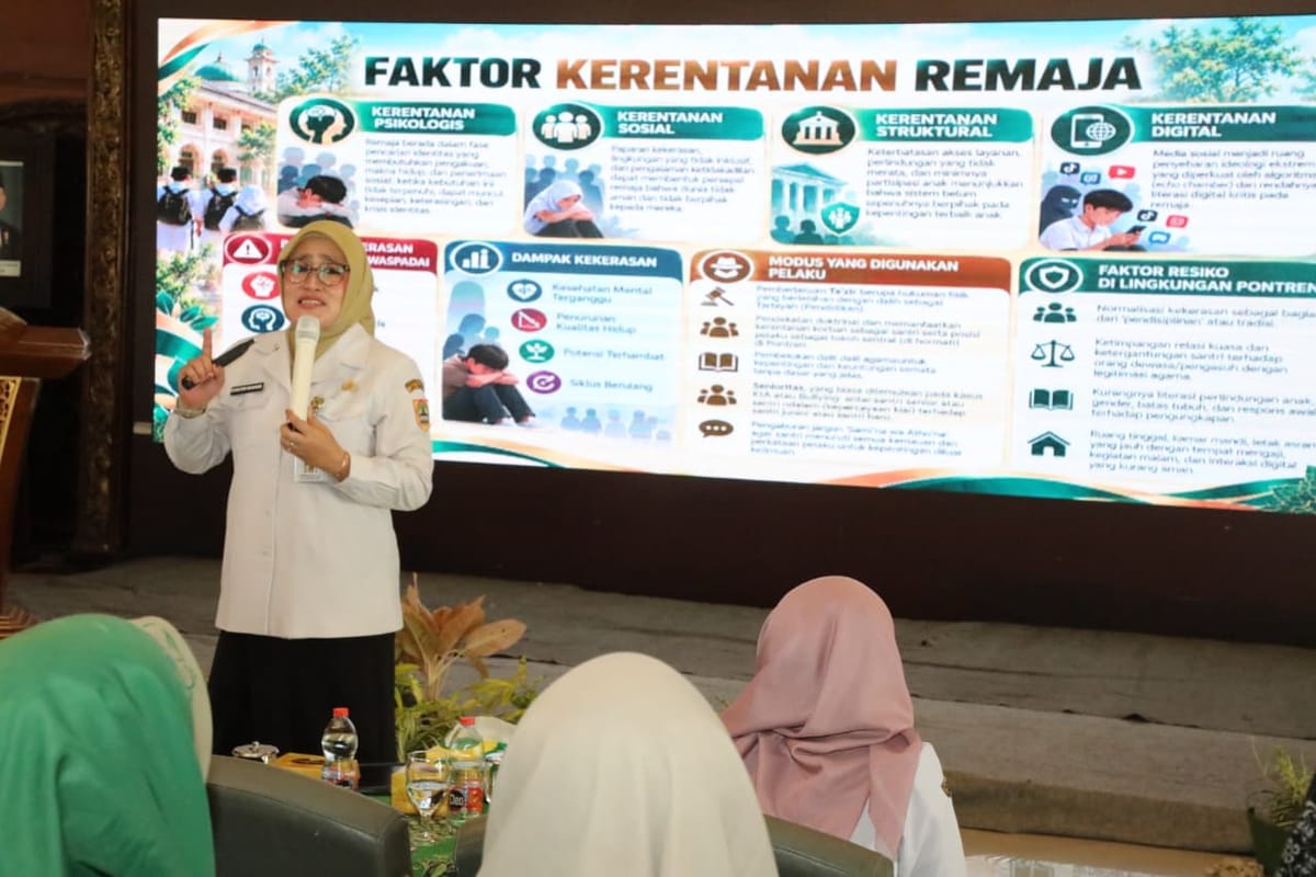Dorong Penguatan Ponpes Ramah Anak DP3AKB Jateng Gelar Sarasehan Santri