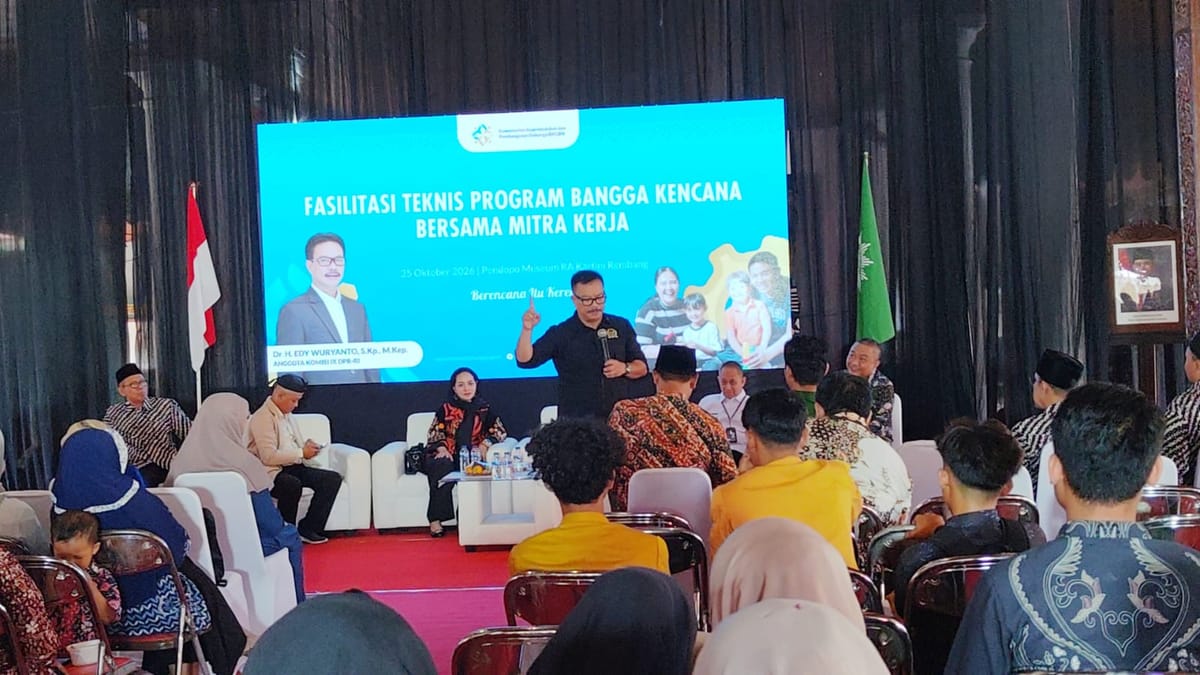 Cegah Stunting, DPR RI Edy Wuryanto Sebut Ayah Punya Peran Penting