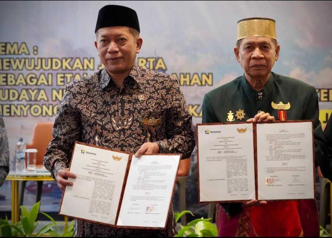 Menkop Teken MoU dengan FSKN, Pengembangan Ekonomi Kerakyatan Berbasis Budaya