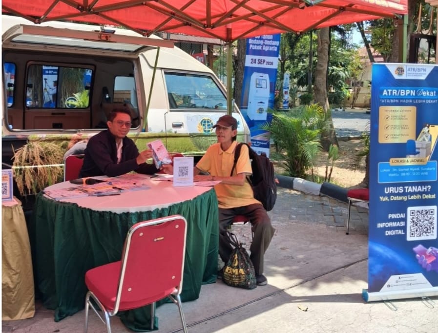 BPN Gelar ATR/BPN Dekat, Mendekatkan Layanan Pertanahan ke Aktivitas Warga