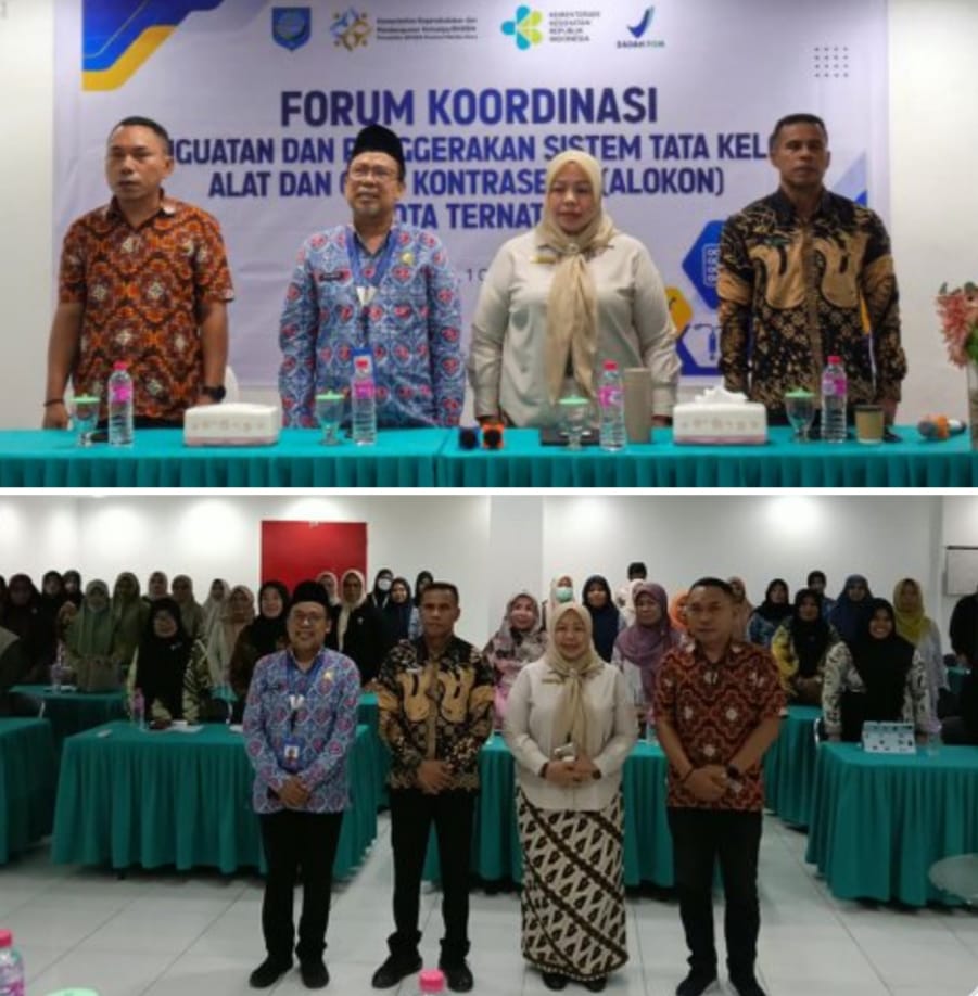 Perkuat Tata Kelola Alokon, Perwakilan Kemendukbangga/BKKBN Maluku Utara Pastikan Ketersediaan di Kota Ternate