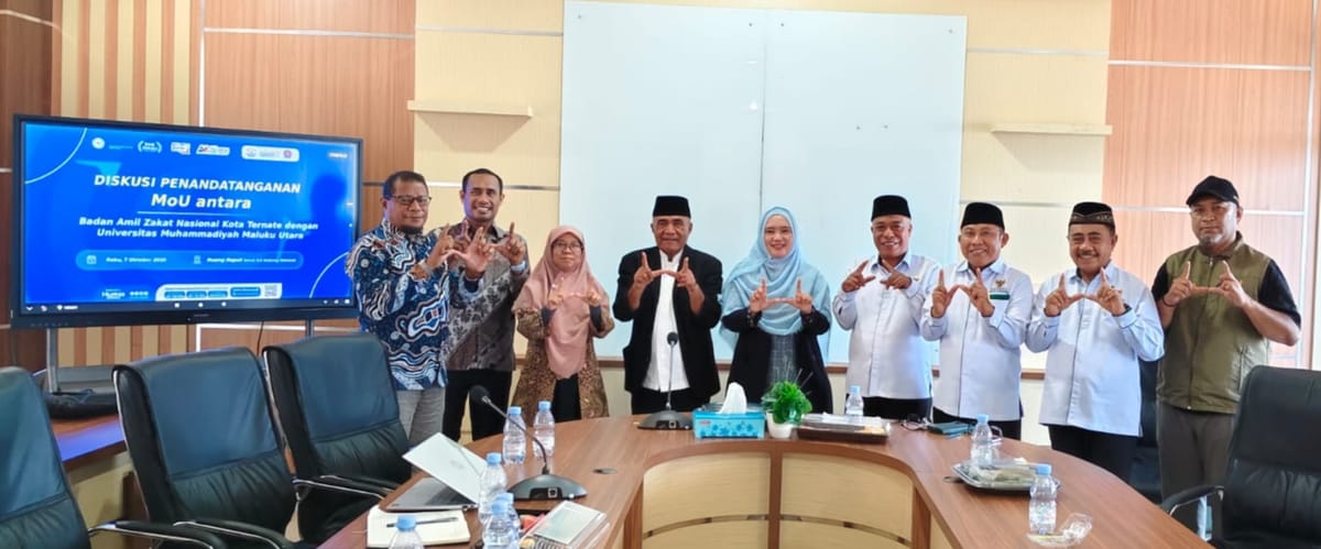 UMMU dan BAZNAS Kota Ternate Siap Kolaborasi Gerakan Zakat