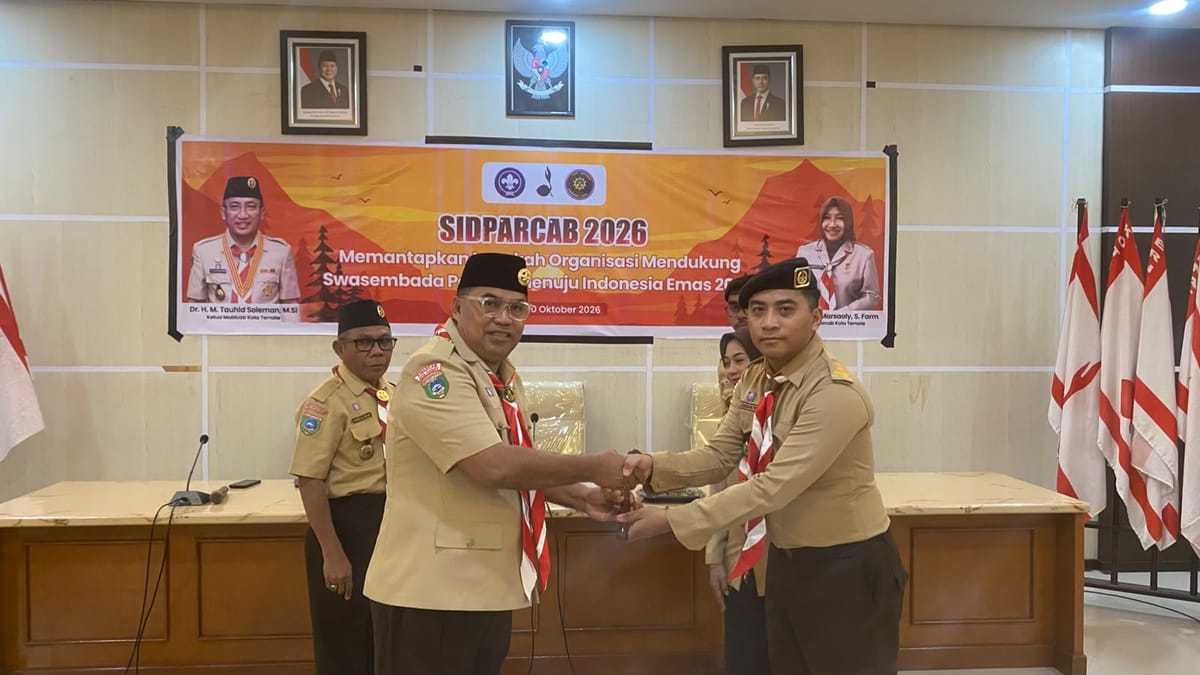 DKC Pramuka Kota Ternate Gelar Siparcab 2026, Bahas Program Prioritas dan Penyegaran Pengurus