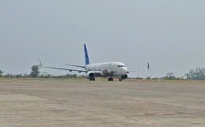 Penerbangan Pesawat Garuda Yang Sempat Dialihkan ke Manado, Akhirnya Mendarat di Ternate
