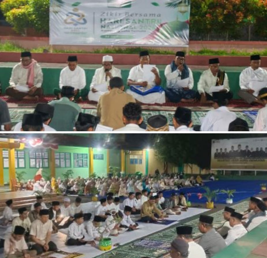 Kantor Kemenag Ternate Gelar Zikir Bersama Sambut Hari Santri Nasional 2026
