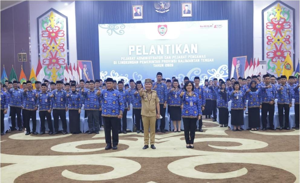 234 Pejabat Dilantik, Gubernur Agustiar Menagih Hasil yang Dirasakan Rakyat