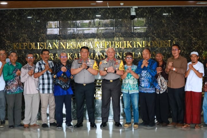 Kapolda Kalsel Gelar Silaturahmi Bersama Masyarakat, Sukseskan Program 100 Hari Kapolri