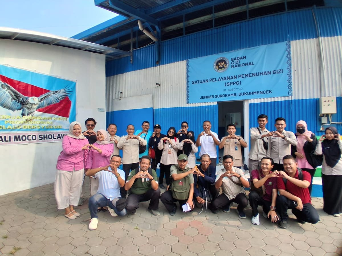 Satgas SPPG Kabupaten Jember Sidak Dapur SPPG Ampo Dukuhmencek, Evaluasi Mutu Layanan
