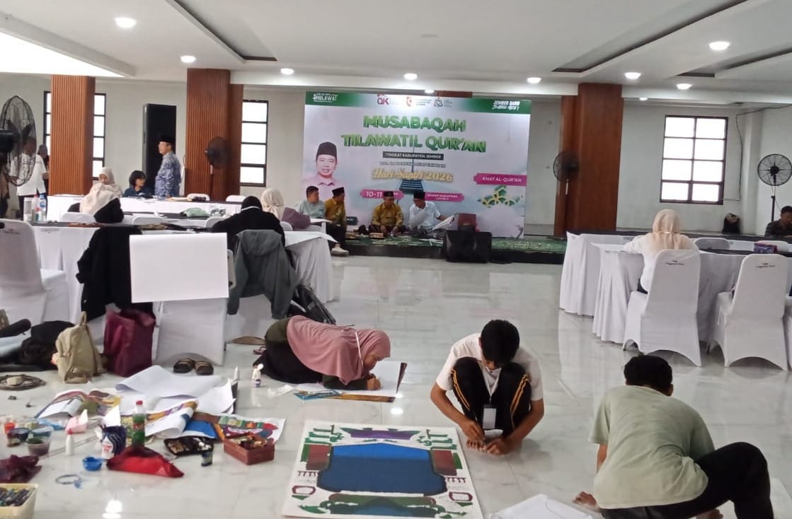 Jember Creative Center Jadi Wadah Kreativitas Anak Muda dalam Rangkaian Lomba Kaligrafi MTQ