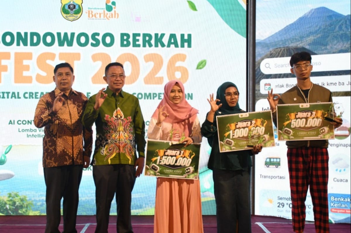 Pemkab Bondowoso Luncurkan Aplikasi Bondowoso Berkah