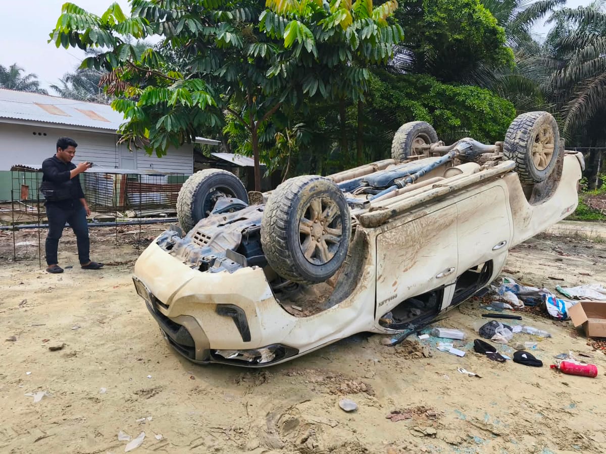 Polisi Tangani Perselisihan Masyarakat Dengan PT Adei, Satu Orang Diamankan lainnya Dalam Pengejaran