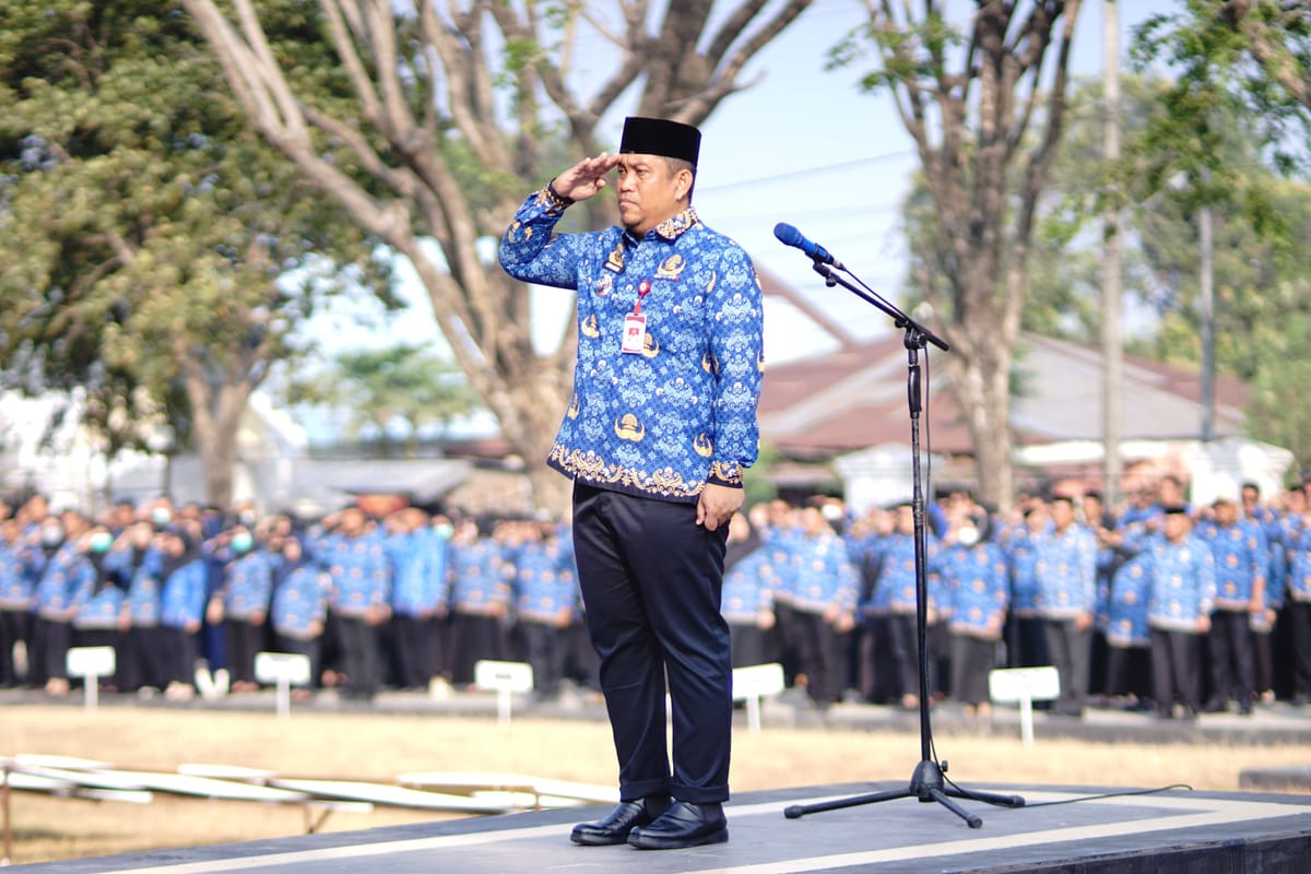 Sekda Jeneponto  Pimpin Upacara Hari Kesadaran Nasional.