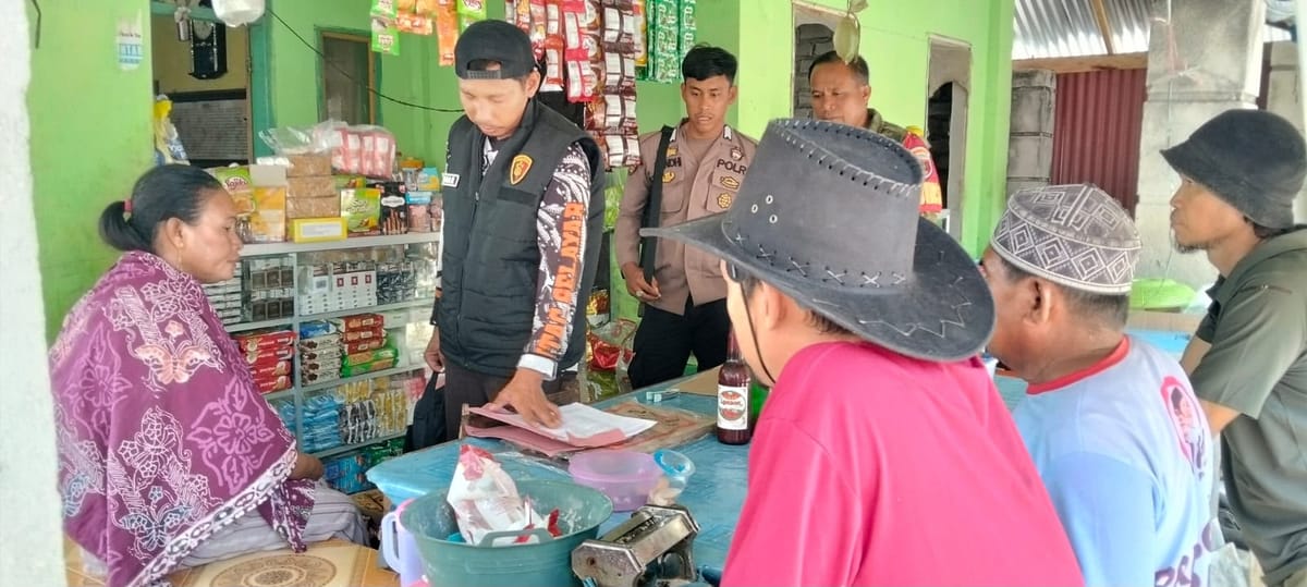 Tanggapi Aduan Warga,Polsek Takabonerate Gelar Penggeledahan Miras di Desa Tarupa