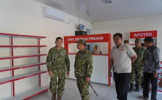 Kasdam XIV/ Hasanuddin Tinjau Progres KDKMP di Jeneponto