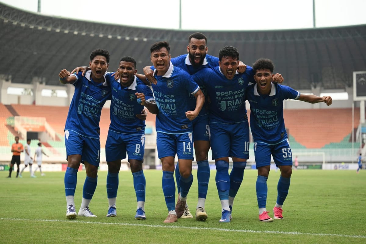 Gulung Tuan Rumah Persikad Depok 3-2, Askar bertuah PSPS Pekanbaru Jawara Group A