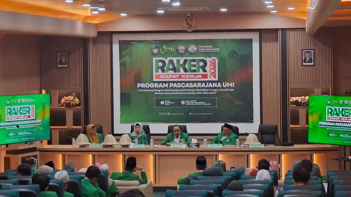 Pascasarjana UMI Makassar Harus Percepat Persiapan Akreditasi Internasional