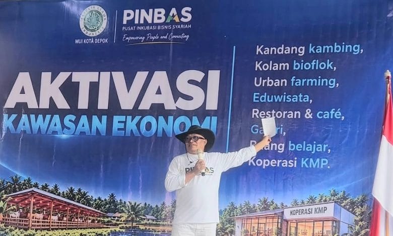Pinbas MUI Depok Sulap Lahan 14,7 Hektar di Tapos jadi Kawasan Ekonomi Produktif.